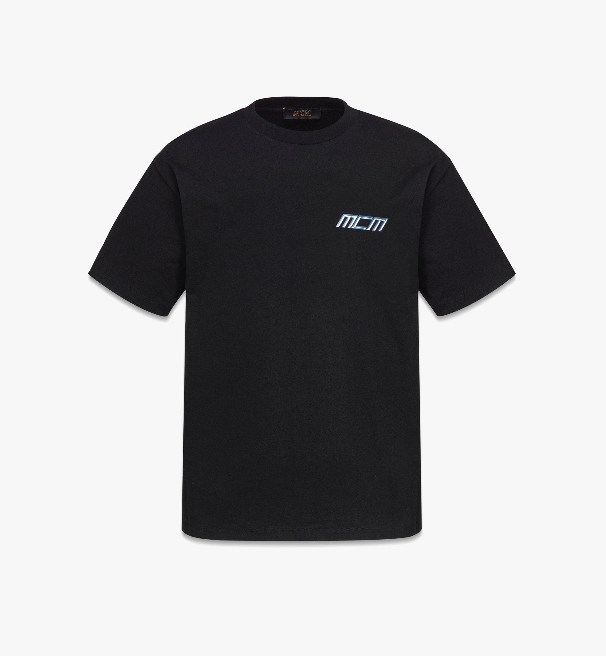 Men’s Meta Cyberpunk Logo T-Shirt in Organic Cotton 1